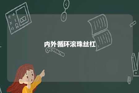 内外循环滚珠丝杠 